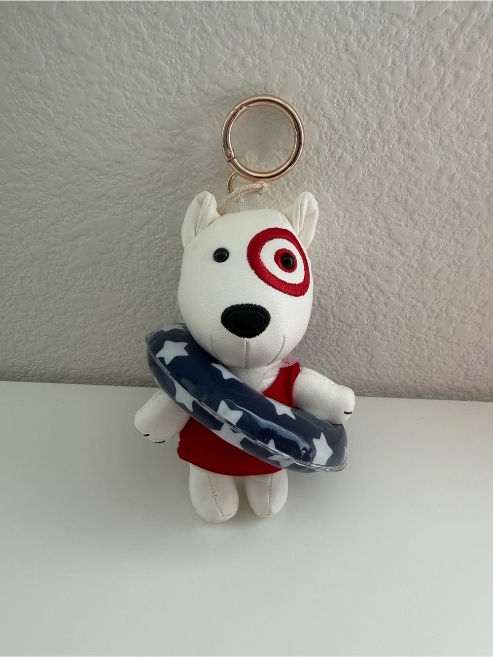 Target Beach Bullseye Bag Charm with Target Mini Shopping Basket - Picture 4 of 6
